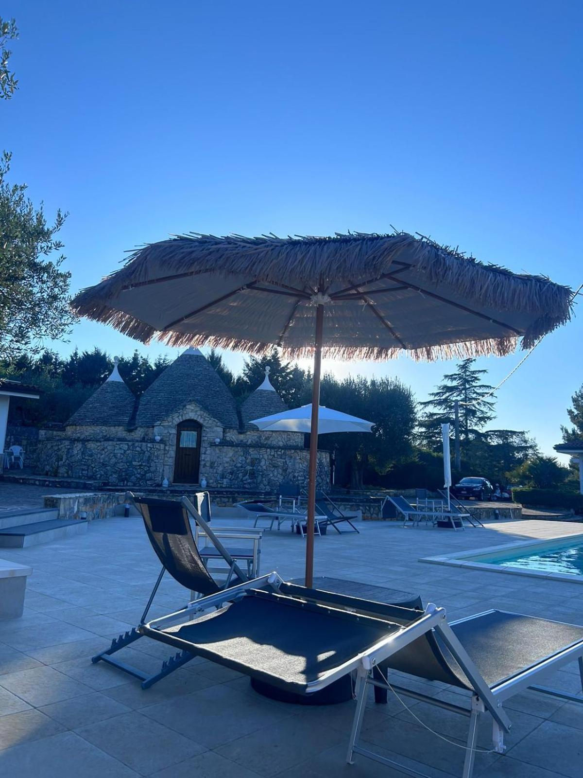 I Trulli Di Eva Apartment โนซิ ภายนอก รูปภาพ